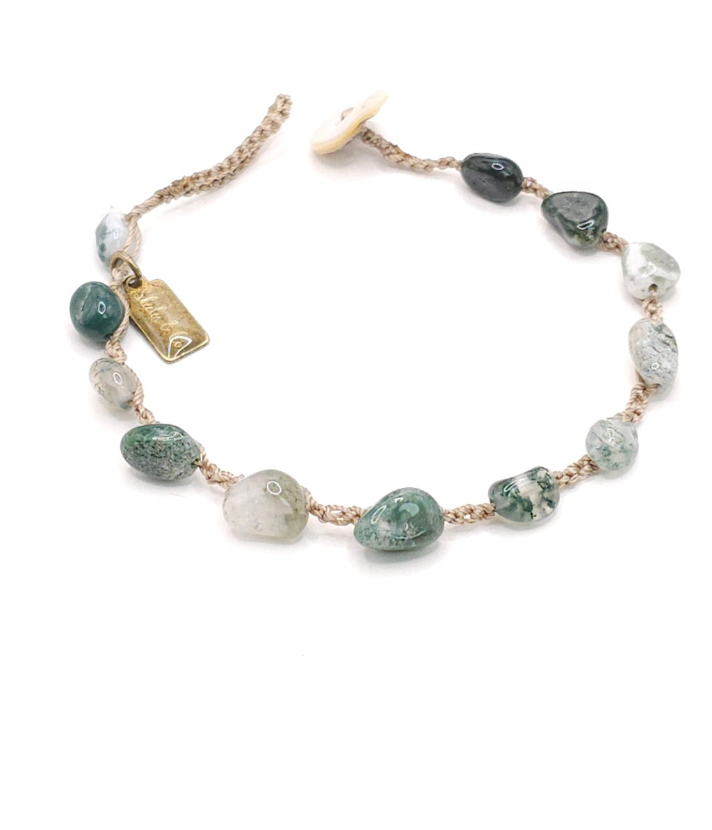 Gemstone Nugget Bracelet