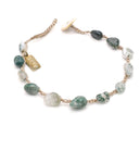 Gemstone Nugget Bracelet