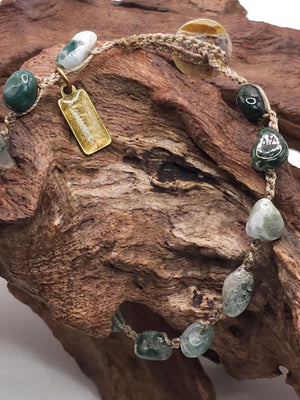 Gemstone Nugget Bracelet